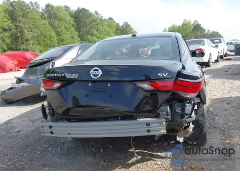 2020 Nissan Sentra Sv Xtronic Cvt z USA, uszkodzony, nr VIN 3N1AB8CV1LY232494